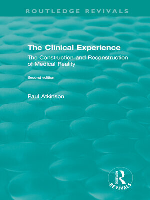 cover image of The Clinical Experience (1997)
